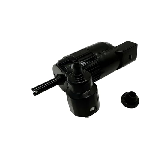 Black Windshield Washer Pump with Grommet Fit for Chevrolet Blazer Colorado Equinox Suburban Tahoe for GMC Canyon Terrain Yukon for Cadillac Escalade XT4 84801575 Car Front Water Washer Fluid Pump
