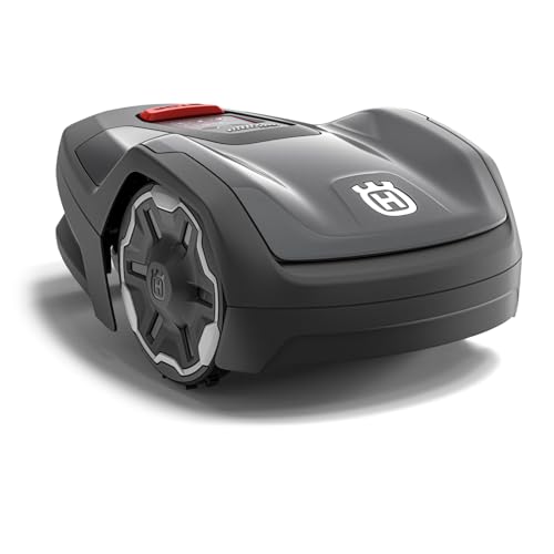 Husqvarna robotic lawnmower Automower Aspire R4 for areas up to 400 m² I robotic lawnmower with battery, controlled via Connect app (incl. voice control, Wi-Fi, Bluetooth) with installation kit