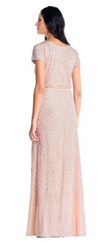 Image of Adrianna Papell Embellished Mikado Gown