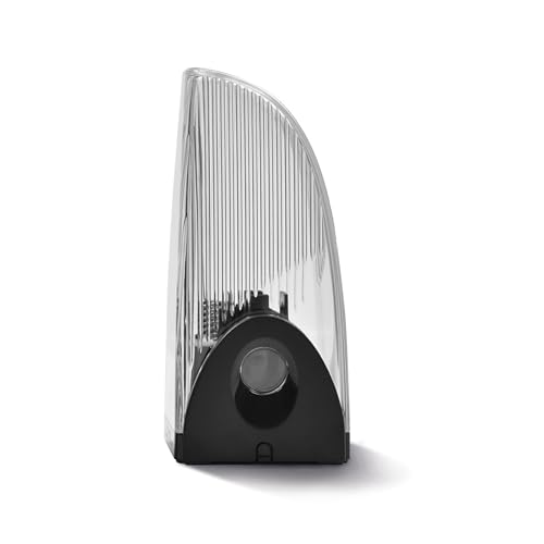 SCS Sentinel - Feu Clignotant LED FlashGate - Antenne Intégrée - Ampoule LED E14 24V 1W Incluse - IP44 - Installation Facile - Compatible Automatisme de Portail