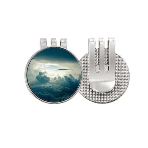 Marqueur de balle de golf no/no anti-perte avec son clip magnétique