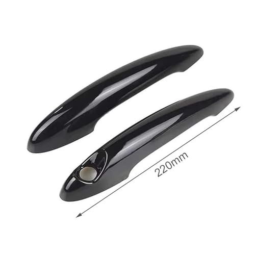 Poignée de porte aspect carbone pour masquer rayures Mini R50 R56