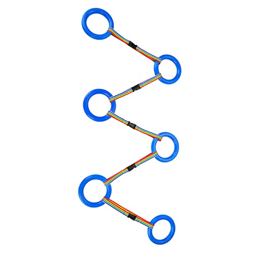 Toddmomy 6Pcs Walking Rope Ring Safety Leash for Preschool Kindergarten Lost Design for Outdoor Use Keeps Organized While Walking for Group Activities