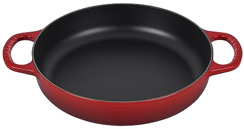 Le Creuset Signature Everyday Pfanne aus Gusseisen, 27,9 cm, Kirschrot