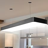 Obihivlo 88W LED Pool Table Light, Suitable for 7'-8' Pool Table Hanging Light, Equipped with Three Color Dimmable Lighting Modes and Remote Control, Suitable for Game Rooms, Office, Coffee Shops