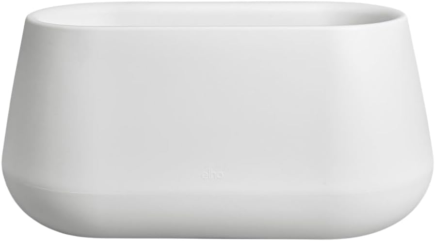 Elho Pure Cone Long Wheels 75 White