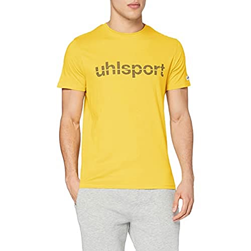 Uhlsport Essential Promo Camiseta Camiseta De Entrenamiento, Hombre, Amarillo maiz, XXL