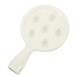 TOYMYTOY エスカルゴベーキング皿 多設計 耐熱セラミック製 滑り止め底 食洗機対応 レストラン 家用スネイルプレート