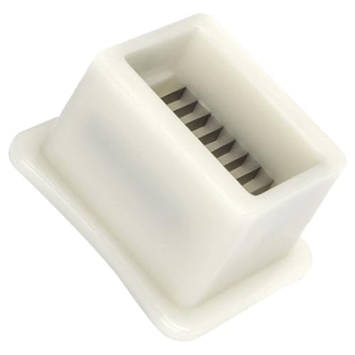 Amosfun Cortadora de Frijoles de Acero Inoxidable Compacta, Trituradora de Verduras Multiusos, Herramienta de Cocina para Uso Doméstico y Profesional