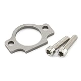 PJFXUIZ Convient pour Honda Goldwing GL1800/GL1800 Trike F6B 2001 2017, cale de Fourche Anti plongée en Aluminium argenté