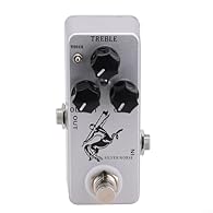 【Based on Centaur】Silver Horse Guitar Effect Pedal is designed as a guitar overdrive effect pedal based on Centaur, providing overdrive sound for your performance. 【Three Functional Knobs】Featuring three functional knobs (TREBLE/OUTPUT/GAIN), this pe...