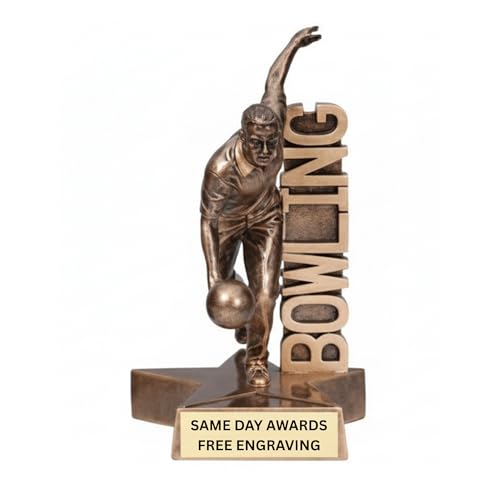 Same Day Awards Billboard Male Bowling Trophy