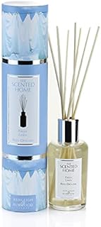 Ashleigh & Burwood The Scented Home Fresh Linen Reed Diffuser 150ml | Long-Lasting & Flame-Free | UK Made Clean Cotton Home Fragrance | Excellent Gift For Family, Friends and Teachers