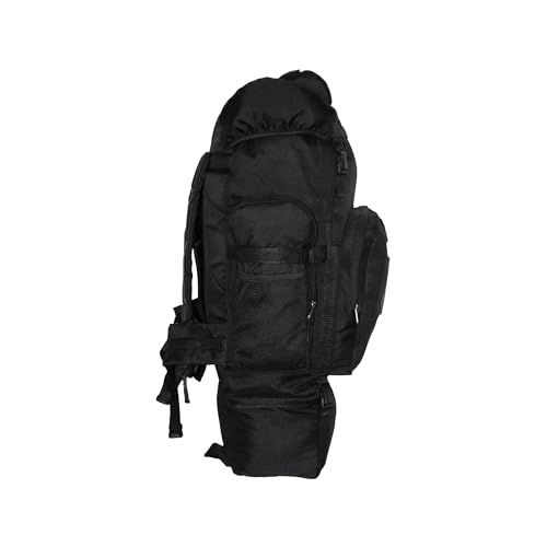Sterling Sports 120L Extra Large Hiking & Camping Backpack - Quick Dry Backpack For Hiking, Camping, Fishing & Outdoor Adventure - Ideal Travel Rucksack For Men & Women (Black) - Image 9