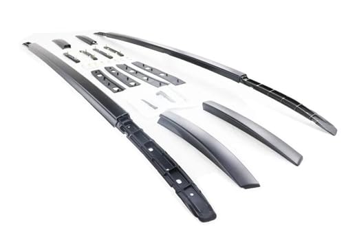 Barres de toit pour Mitsubishi Outlander 2013-2021 en aluminium noir
