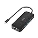 Produktbild Hama 300080 USB-C Multiport-Adapter, sch