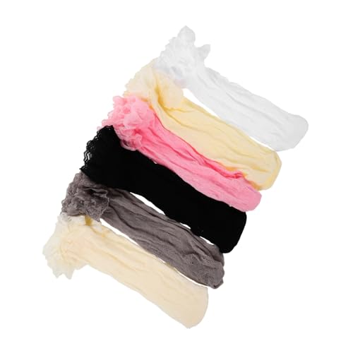 Calcetines tobilleros de encaje para mujer pack de 6 pares finos estilo japonés