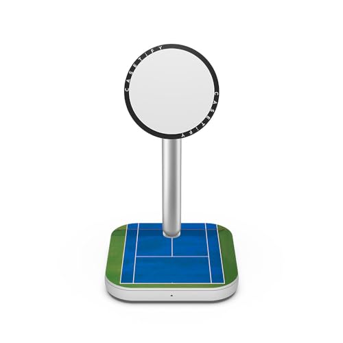 Support de charge 2 en 1 design CASETiFY PowerThru terrain de tennis pour salon