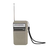 [Kristallklarer Klang] Ausgestattet mit einem eingebauten magnetischen Stereo-Lautsprecher gibt dieses Mini-Radio einen lebendigen und klaren Klang ab. Der 3,5-mm-Kopfhöreranschluss ermöglicht ein privates Hören, ideal zum Teilen von Momenten mit Familie oder Freunden, ohne andere zu stören. Genießen Sie Ihre Lieblingsmusik, Nachrichten oder Sendungen in hervorragender Klangqualität.