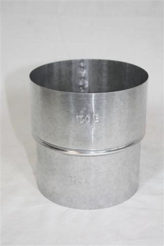Rura dymowa, redukcja rury piecowej FAL 130-120 ø 0,6 mm grubości