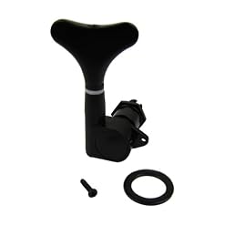 Musiclily Mécaniques basse 4-en-ligne Côté droite scellé bouton type Gotoh pour Basse, Noir(lot de 4) - Les Beatles, Paul McCartney, John Lennon, RIngo Starr, George Harrison Musiclily Mécaniques basse 4-en-ligne Côté droite scellé bouton type Gotoh pour Basse, Noir(lot de 4) – Image 2