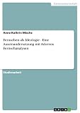Fernsehen als Ideologie - Eine Auseinandersetzung mit Adornos Fernsehanalysen