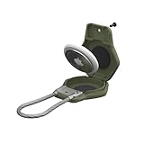 URBAN ARMOR GEAR UAG Designed for AirTag Case Civilian - Hard Shell Lock Case AirTag Holder Keychain with Wire Cable for Keys, Luggage & Bags, Anti-Lost Ultra Secure GPS Protective Cover, Olive Drab - Image 2