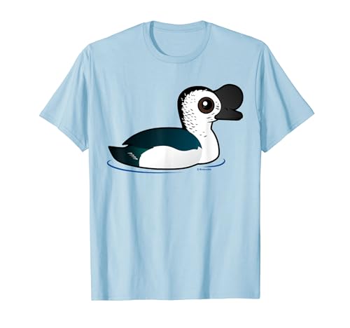 Cute Cartoon Knob-billed Duck Birdorable Waterfowl Species T-Shirt
