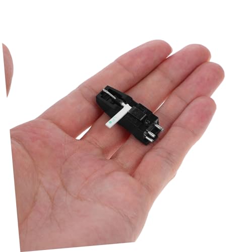 Toyvian Dwuigłowa Głowica Gramofonowa z Igłą Gramofonową Gramofony Igła Gramofonu Rysik i Do Płyt Winylowych Wymienna Igła Do Gramofonu Obrotnica Skrzynka Gramofonu Plastikowy Odtwarzacz