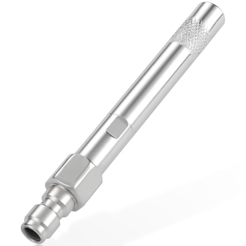 Ciunura Pressure Washer Long Range Chemical Soap Nozzle, Premium Ladder Saver Shooter Tip for 1700-6000 PSI, 3-7GPM Pressure Washer, with 1-4 inches Quick Connect, Up-to 40ft