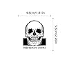 64Pcs Memento Mori Stickers, Vinyl Waterproof Stickers, for Water Bottles, Skateboards, laptops, Diaries, Phones, scrapbooks, Children, Teenagers, Adult Bumper Gifts #3