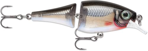 Rapala BX Jointed Shad leurre avec finition balsa et coque robuste argent
