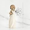 Willow Tree with affection Angel, I Love Our Friendship, Gift to Celebrate Loving Pets and Cat Lovers, Sculpted Hand-Painted Figurine