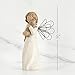 Willow Tree with affection Angel, I Love Our Friendship, Gift to Celebrate Loving Pets and Cat Lovers, Sculpted Hand-Painted Figurine