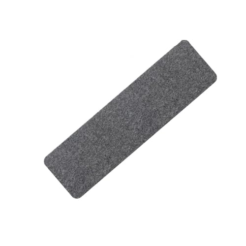 ZIUBMVDYC Peldaños Antideslizantes para escaleras, Alfombra de Escalera Reutilizable de 30 x 8 Pulgadas for Interiores, Multicolor(Grey)