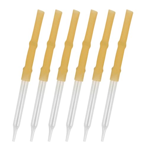 HINAYOSAN - Lot de 6 pipettes alcalines en verre pour burette de laboratoire