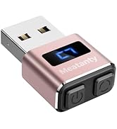 meatanty Metal Tiny Mouse Jiggler, USB Mouse Mover Undetectable, Automatic Wiggler with Screen, 3...