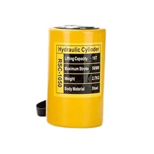 Hydraulic Cylinder 10/20/30/50/100T Hydraulic Lifting Cylinders 50mm Stroke Hydraulic Cylinder Jack(RSC-10T)