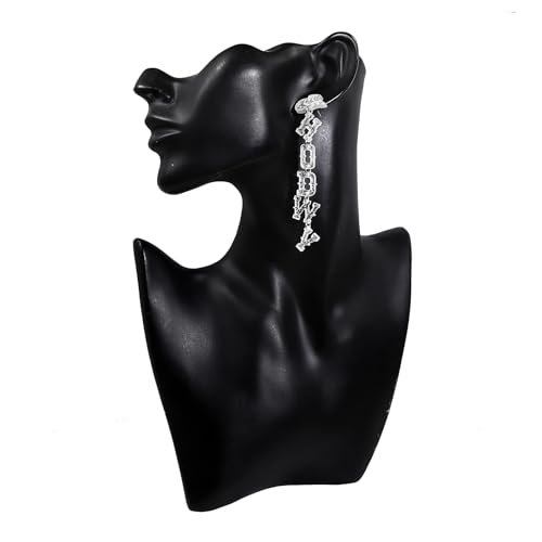 Western Cowboy Cowgirl HOWDY Letters Glitter Drop Dangle Earrings for Women Acrylic Glitter Rodeo Disco Cowboy Hat Earrings Country Concert Party Outfits Jewelry2