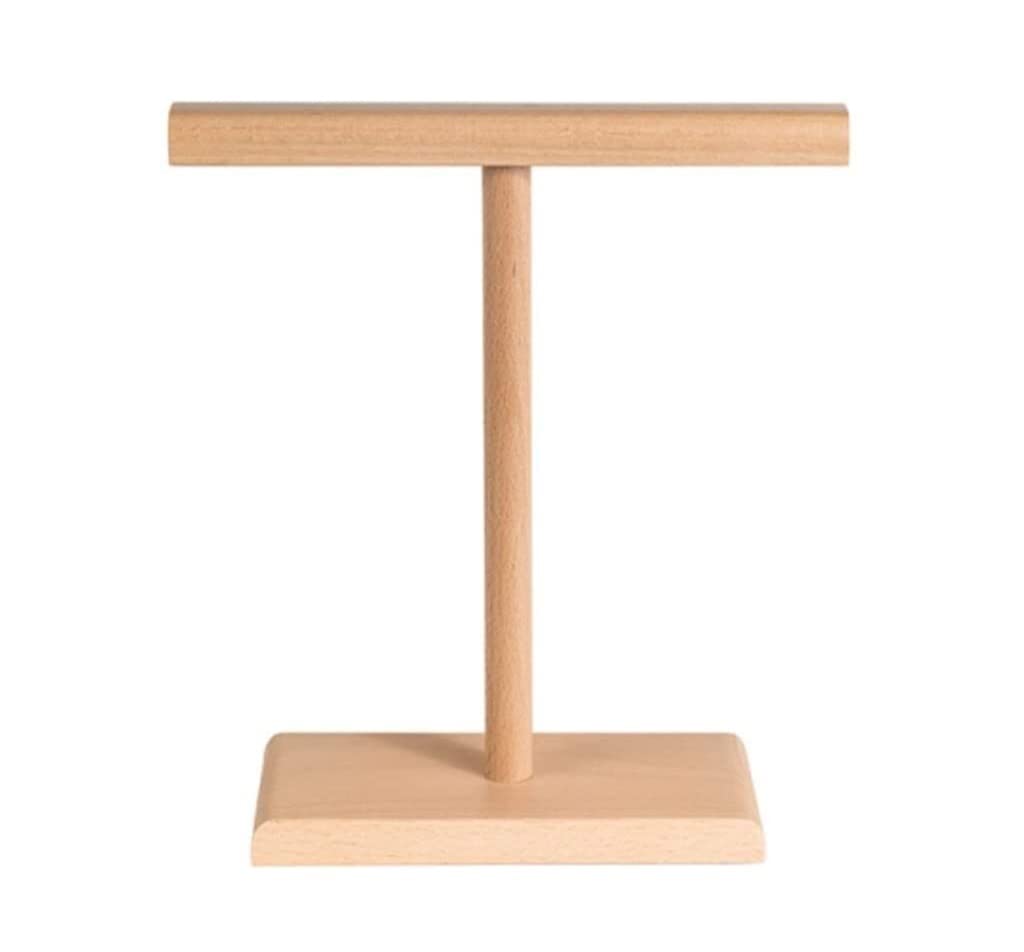 Supporto Per Cuffie Porta Cuffie Supporto Per Cuffie In Legno Per Creativo Per Espositore Da Scrivania Accessori Per Auricolari Universali Organizzare(Beech)