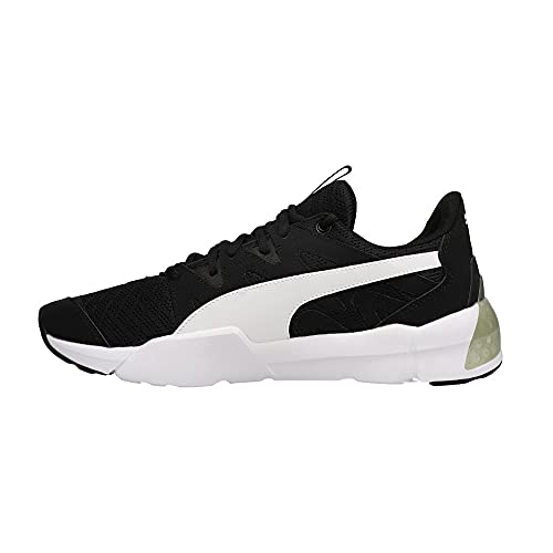 PUMA mens Cell Pharos Cross trainer, Puma Black-puma White-puma Silver, 11.5 US