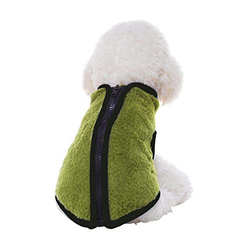 Vimoli Wintermäntel für kleine Hunde Fleece Warm Hundepullover Sweater Welpen Winterjacke Chihuahua Katze Kleidung Haustier Jungen Mädchen Hundebekleidung Hundefleece Jacke Weste Cover
