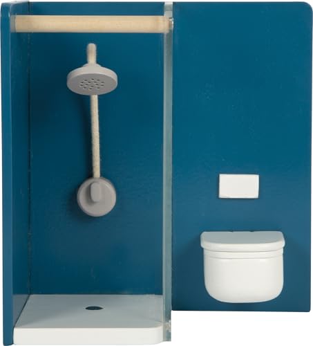 small foot Bathroom, Wood, Furniture Set for The Doll House for Kids Aged 3+ Years, 12630, Multicoloured, Klein - Image 3