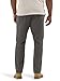 Lee Men's Big & Tall Extreme Motion Flat Front Relaxed Taper Pant Static Gray 52W x 28L Big
