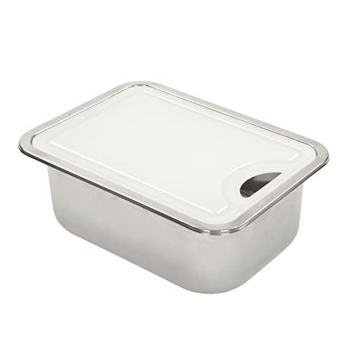 Edelstahl-RV-Küchenspüle-Waschtischset mit Acryl-Schneidebrett für Moderne RV-Küchen