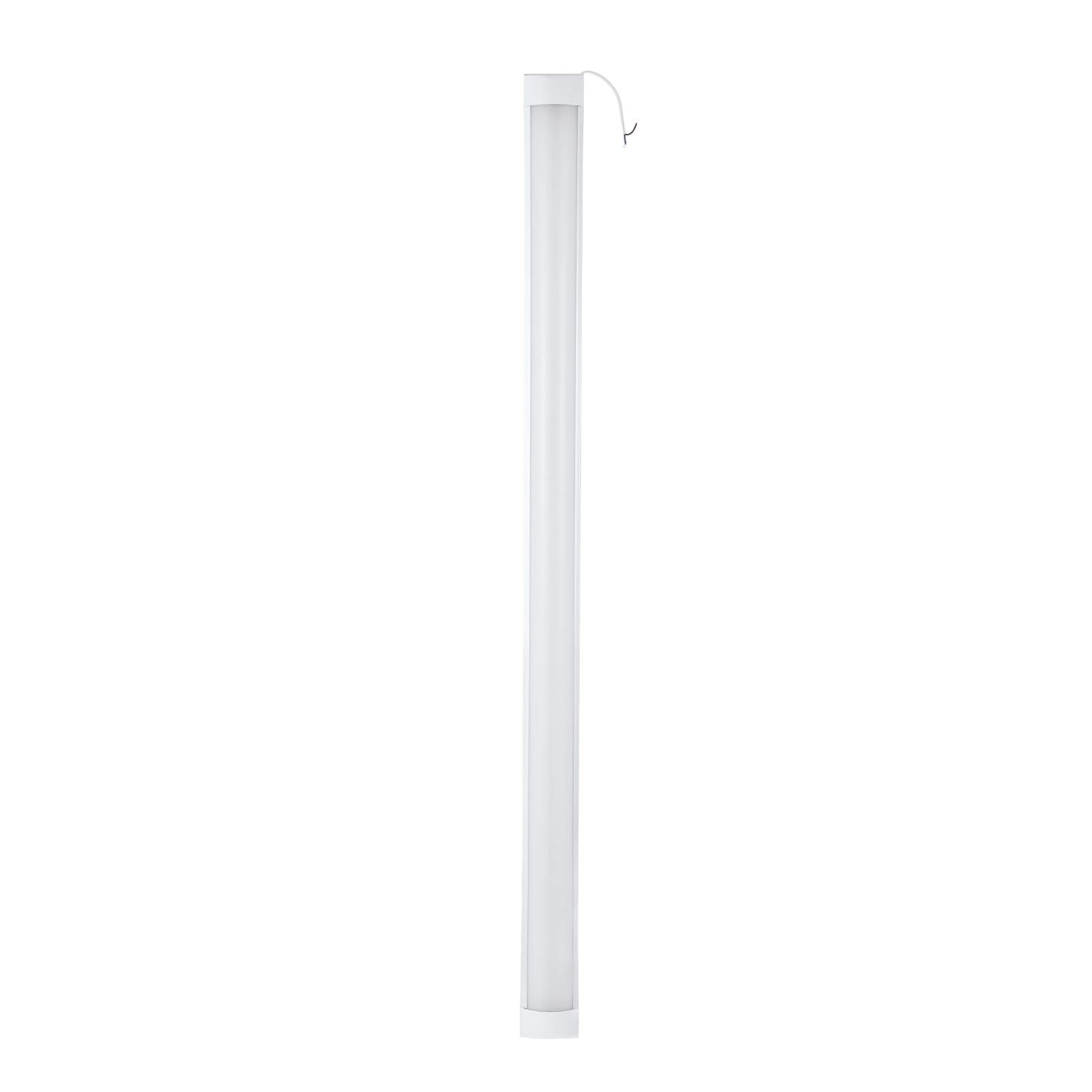 LED-Streifen-Deckenleuchte, 54 W, umlaufende Unterputz-Rohrleuchte, 5400 lm, LED-Licht, 3 Farben, Temperatureinstellbar, Garagenbeleuchtung, für Ladenschrank, Keller, Flur, 1 Stück