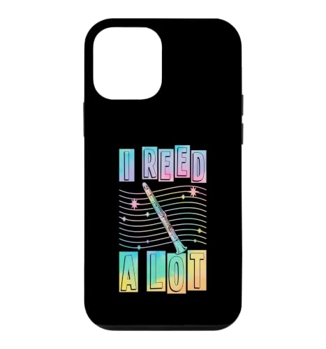 I Reed A Lot Funny Clarinet Pun ���[���A �X�}�z�P�[�X iPhone 12 mini �p