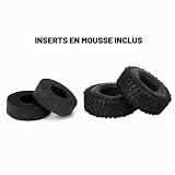 Injora pneus crawler 1,9 de 120 mm avec insert en mousse photo 6