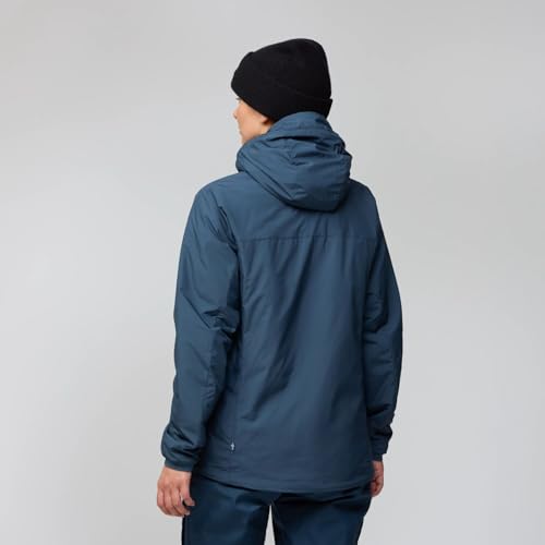 Fjällräven Damen Bergtagen 60 Insulation Jacke, Black/Deep Forest, L