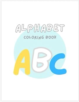 Paperback ALPHABET COLORING BOOK ABC Book
